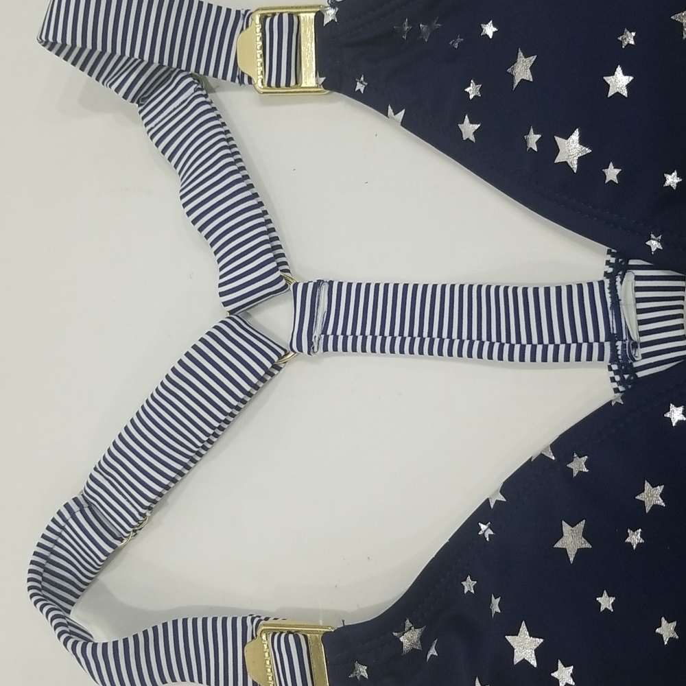 Star Racerback Triangle Bikini Top - Picture 7 of 8
